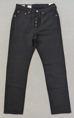 NWT Levi's Premium 501 Original Fit Women's Jeans Black 30x30